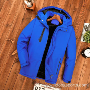 Fashionable Polyester Thick Windbreaker Outdoor Jacket